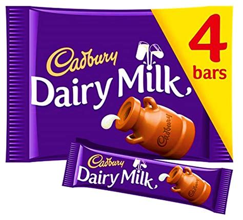 Buy Cadbury Dairy Milk Chocolate Candy Bar Pack Imported From The Uk England Creamy Milk