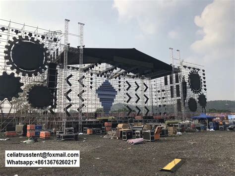 Big Concert Stage Truss Structure For Outdoor Events Design Outdoor