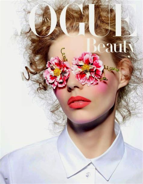 Cover Vogue Japan Beauty March 2015 Feat Ondria Hardin By Richard Burbridge Consultante