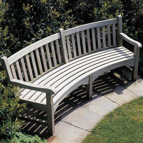 Modern Garden Landscaping Contemporarygarden Curved Bench