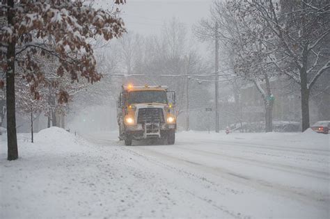 Blowing Drifting Snow To Challenge Ann Arbor Road Crews Commuters