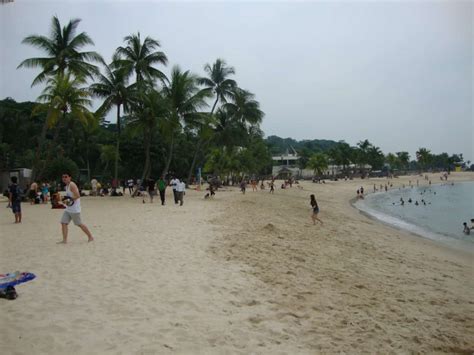 Sentosa Island A Man Made Beach In Singapore Wanderlust