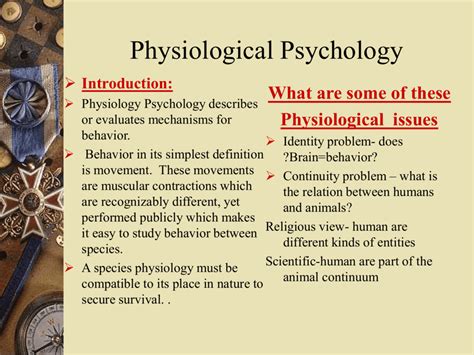 Powerpoint Presentation Physiological Psychology