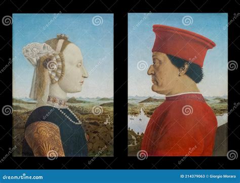 Piero Della Francesca Doppelporträt Der Herzöge Von Urbino