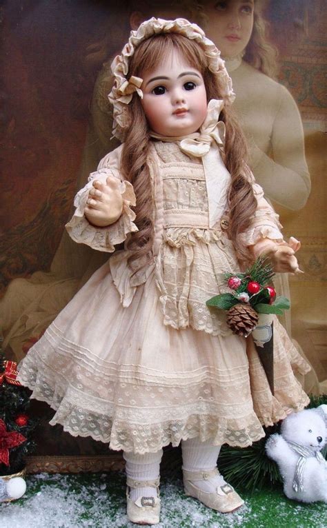 Gorgeous Antique Doll Dress Antique Dolls Antique Porcelain Dolls