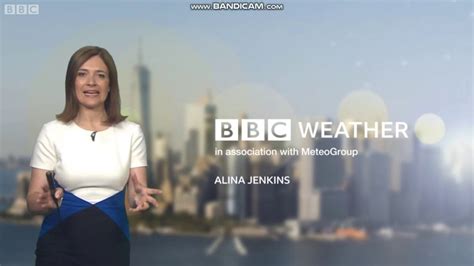 Alina Jenkins Bbc World Weather 04 07 2019 High Quality Youtube