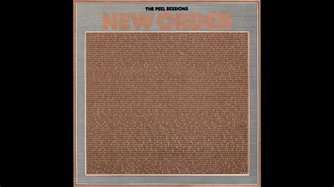 Truth Peel Sessions By New Order Youtube