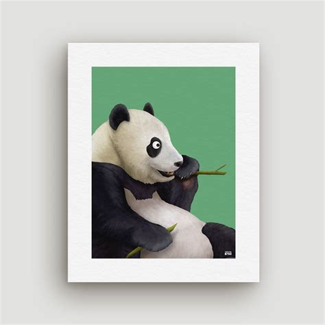Giant Panda Medium 16 X 20 In 2021 Free Museums Panda Print