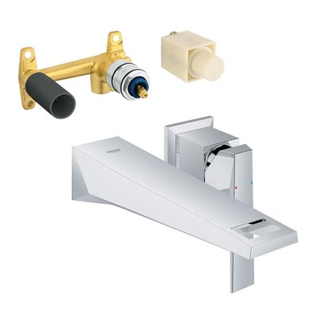 Grohe bathtub and shower faucet combos. GROHE Allure Chrome 1-Handle Residential Wall Mount ...