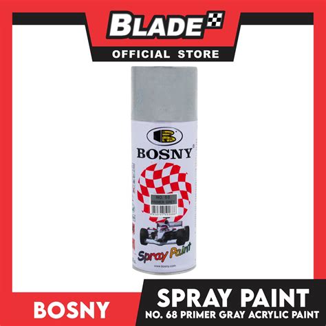 Bosny Spray Paint No68 300g Primer Gray Bladeph
