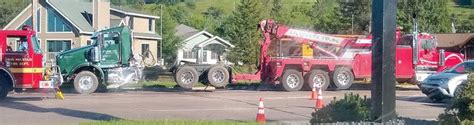 Logging Truck Crash In Im Causes Damage Fuel Spill News Sports