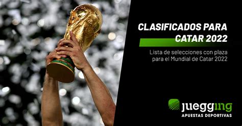 Selecciones Clasificadas Para El Mundial De Catar Y Las Que