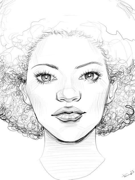 Https://tommynaija.com/draw/how To Draw A African American Face