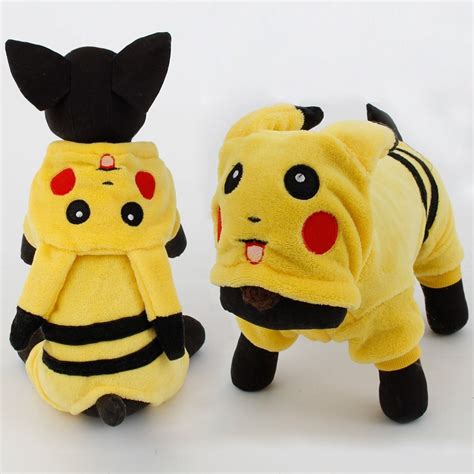 New Arrival Dogs Clothes Cute Cartoon Pikachu Design