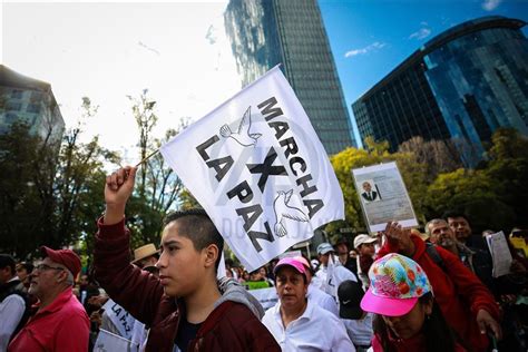 Marcha Por La Paz En Ciudad De México Agencia Anadolu