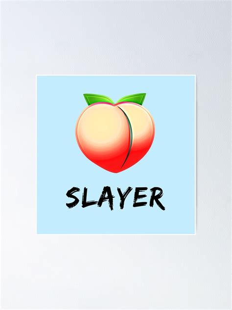 Booty Slayer Poster By Jasonlloyd Redbubble