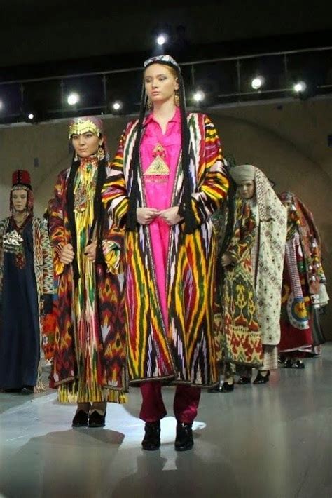 Local Fashion Traditional Costume Of The Republics Of Central Asia Folk Costume Costumes