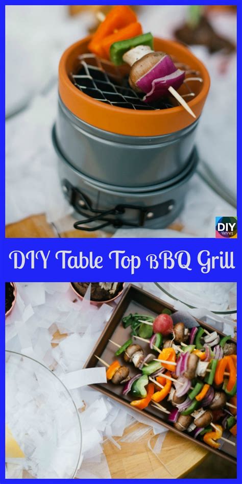 There are endless choices when it comes to buying smokers and barbecue grills. DIY Table Top BBQ Grill - Step By Step Tutorial - DIY 4 EVER