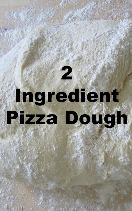 2 Ingredient Pizza Dough At Home With My Honey Recipe 2