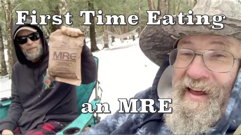 Trying An Mre For The First Time Gold Prospecting New Hampshire Youtube