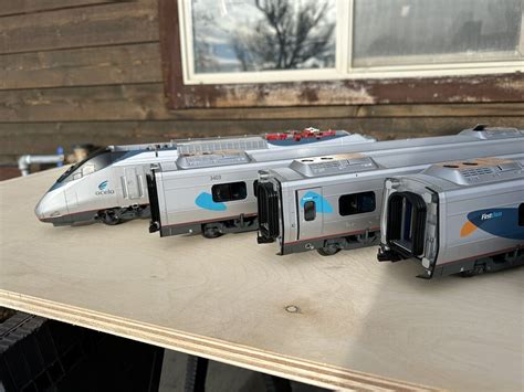 Lionel Amtrak Acela Set 6 31714 Ebay