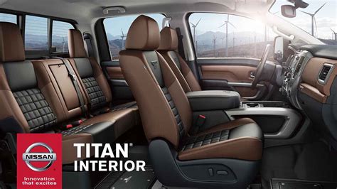 2017 Nissan Titan Interior Cabin Features You