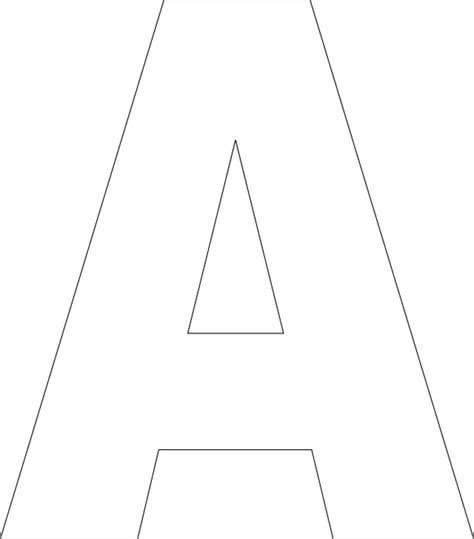 5 Best Images Of Printable Alphabet Outlines Printable Alphabet