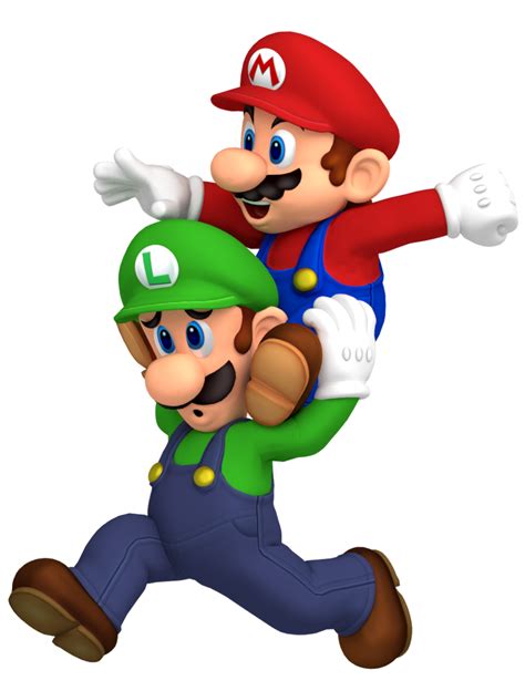 Mario And Luigi Superstar Saga Artwork Render By Nintega Dario Super Mario And Luigi Super