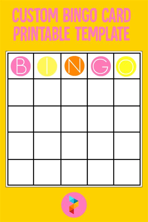 10 Best Custom Bingo Card Printable Template
