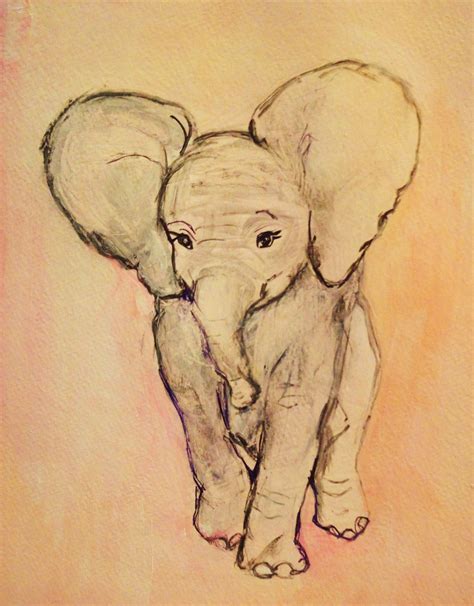 How To Draw An Elephant With Pastels Peepsburghcom