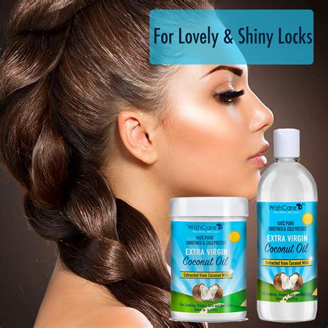 Wishcare Virgin Coconut Oil For Hair And Skin Oil 500 Ml
