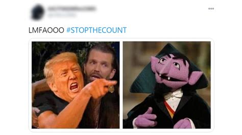‘stop The Count Donald Trumps Twitter Meltdown Receives Hilarious