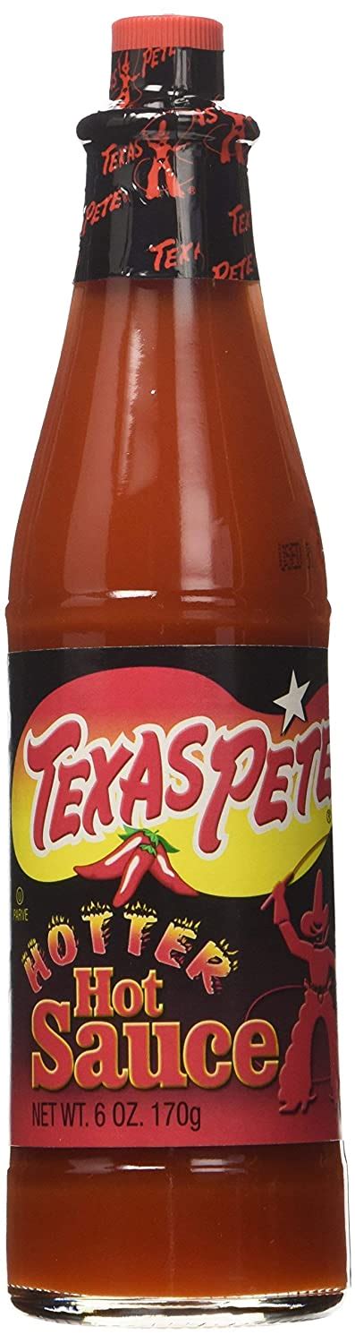 Amazon Texas Pete Hotter Hot Sauce Oz Bottles Texas Pete