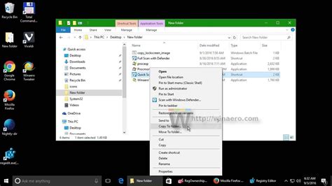 Windows 10 Add Copy To And Move To In The Context Menu Of File