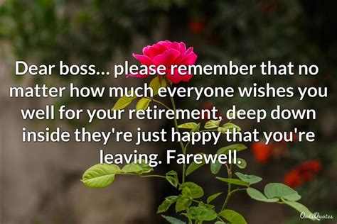 30 Retirement Wishes For Boss