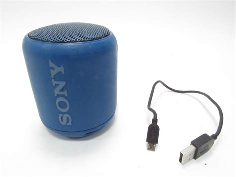 Sony Srs Xb10 Portable Bluetooth Speaker System Blue