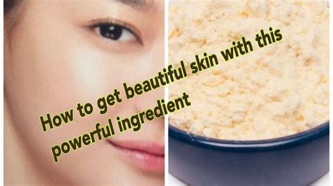 How To Get Beautiful Glowing Skin With This Ingredient Youtube
