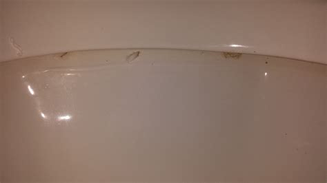 These problems are fixable, but if water is leaking from a hairline crack, it's time for a new toilet. Huge Bubble When Toilet Flushes, Why? - Home Improvement Stack Exchange