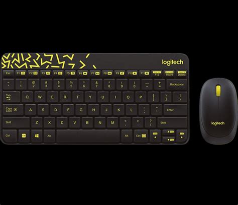 Jual Keyboard Logitech Wireless Desktop Mk240 Nano Di Lapak