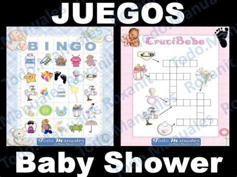 Baby shower games in spanish my practical baby shower guide. Juegos para baby shower imprimibles gratis} - Imagui ...