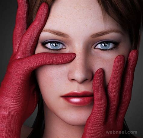 50 Beautiful 3d Girls And Cg Girl Models From Top 3d Designers In 2021
