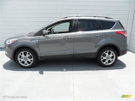 Sterling Gray Metallic 2013 Ford Escape Sel 16l Ecoboost Exterior