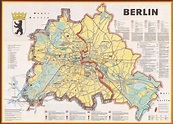 Ost West Berlin Karte