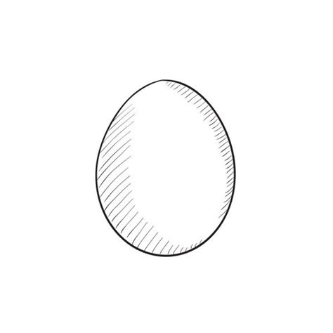 Egg Sketch Icon — Stock Vector © Visualgeneration 79707550