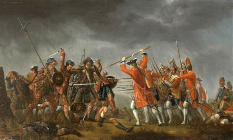 The Battle Of Culloden By David Morier Fought On April 16th 1746