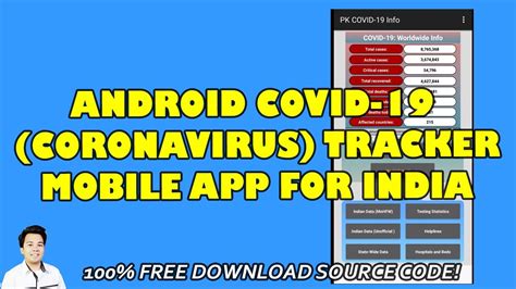 Don't worry, you can still use our app. Android Covid-19 (Coronavirus) Mobile Tracker App for ...