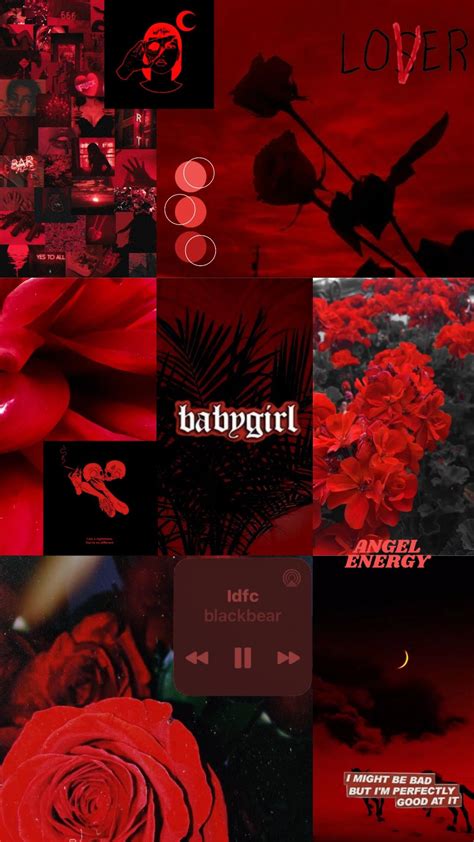 Pinterest Aesthetic Red Wallpapers Goimages Ever