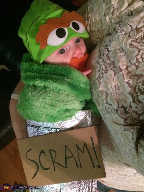 Baby Oscar The Grouch Halloween Costume