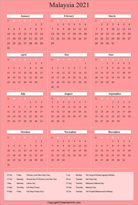 2021 Julian Calendar Printable Pdf Image Calendar Printables