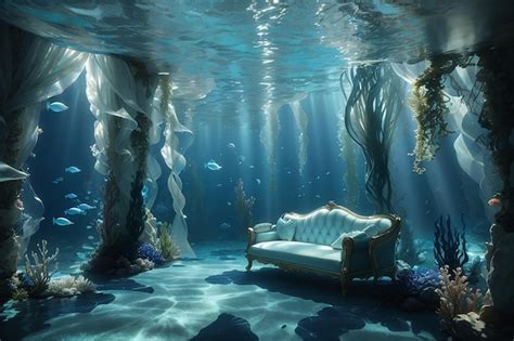 Premium Ai Image Beneath The Waves Aquatic Fantasy